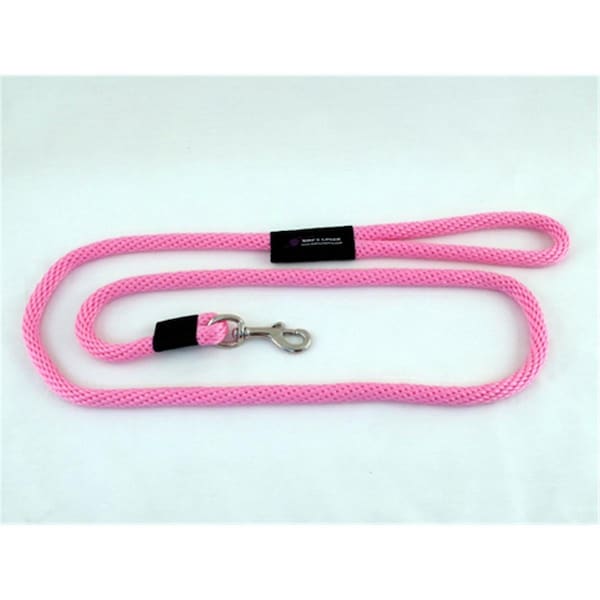 Soft Lines Dog Snap Leash 0.5 In. Diameter By 6 Ft. - Hot Pink SO456416 - main